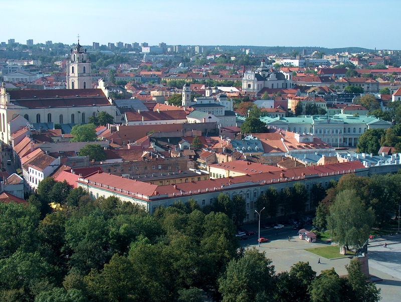 View from Gediminas Castle